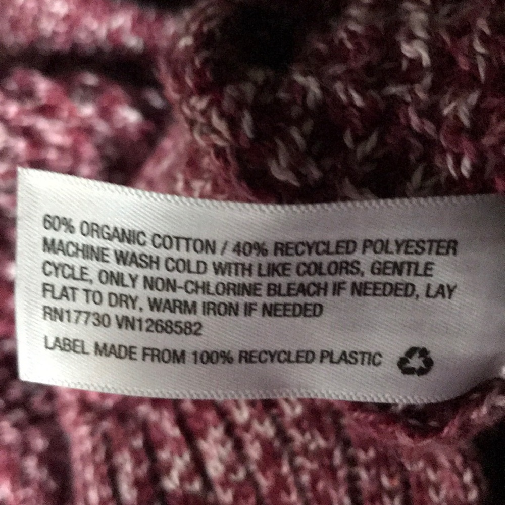 Universal Thread Maroon White Sweater XL - Picture 5 of 5